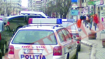 Dosar penal dupa ce a pozat masinile politiei