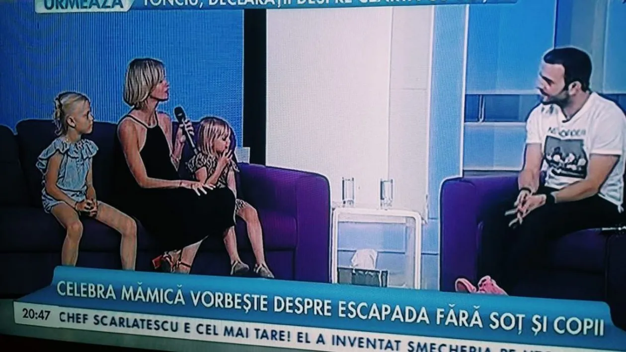 Cum arată blonda lui Bendeac, Andreea Perju, după ani în care a dispărut de la tv! Acum are doi copii și...