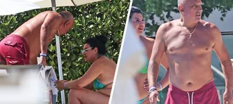 FOTO. Florin Prunea și iubita lui, în costum de baie, la piscină! Imaginile verii
