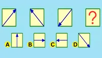 Test IQ exclusiv pentru genii | Care săgeată completează seria: A, B, C sau D?