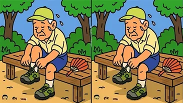 Test de inteligență | 3 diferențe în 27 de secunde: Le puteți identifica pe toate?