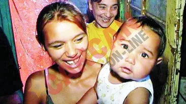 Fetita rapita din spital, vedeta satului