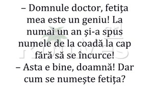 BANC | "Fetița mea e un geniu! La numai un an, și-a spus numele de la coadă la cap, fără să se încurce"