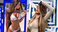Larisa e sexy și hot și te zăpăcește de tot! Bruneta stârnește invidie chiar și în fotomodelele perfecte