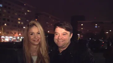 Doar ei s-au bucurat de ghinionul celor de la Ricchi e Poveri de a ramane fara curent in mijlocul spectacolului! Duban si sotia...