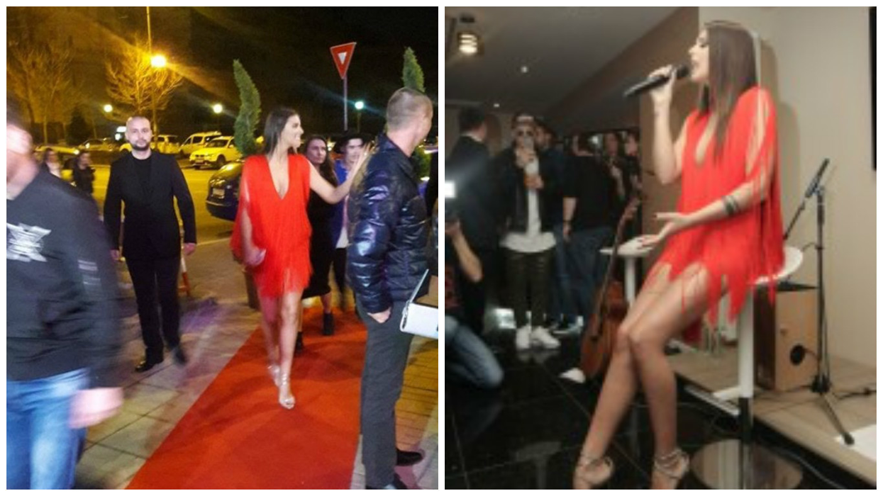Antonia, apariţie sexy la deschiderea unui club din Capitală.