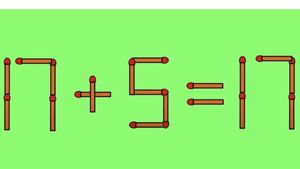 Test IQ | Transformă ecuația greșită în una corectă, după ce muți un singur băț
