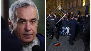 BEC a respins candidatura lui Călin Georgescu! La aflarea veștii, susținătorii lui s-au îmbrâncit cu jandarmii
