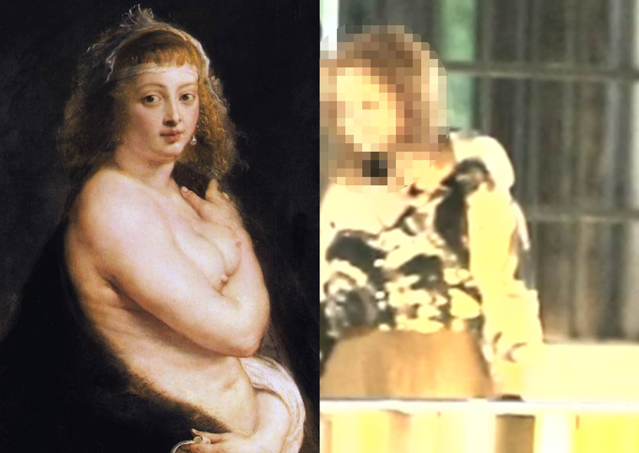 Adevărata rubensiană vs companioana baronului de Mehedinți