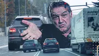 Gigi Becali, “Regele șoselelor“ Grăbit spre casă, multimilionarul a depășit o mașină care aștepta la “STOP” și a trecut pe roșu