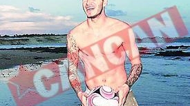 Beckham si-a tatuat chipul Victoriei