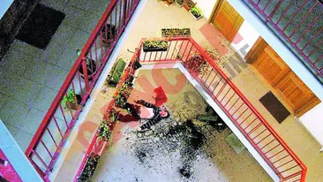 S-a sinucis in blocul parintilor!