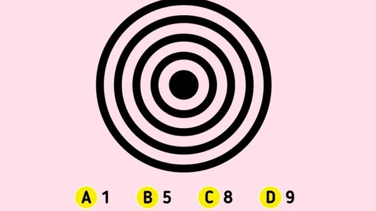 Test de inteligență | Câte cercuri sunt, de fapt, în această poză: 1, 5, 8 sau 9?