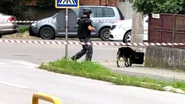 Colet suspect în centrul Sibiului. Mai multe străzi au fost închise