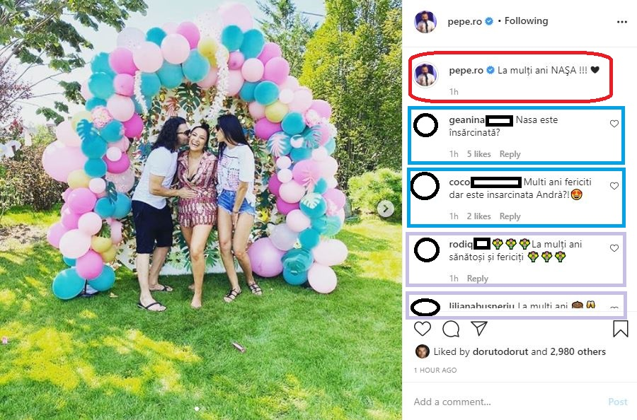 Andra și Cătălin Măruță au un băiat și o fetiță împreună © Instagram