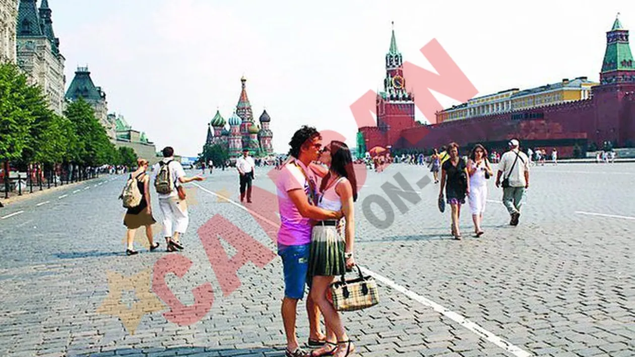 Florescu si-a facut luna de miere in Piata Rosie