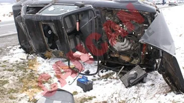 S-a rasturnat cu BMW-ul si nu are o zgarietura!