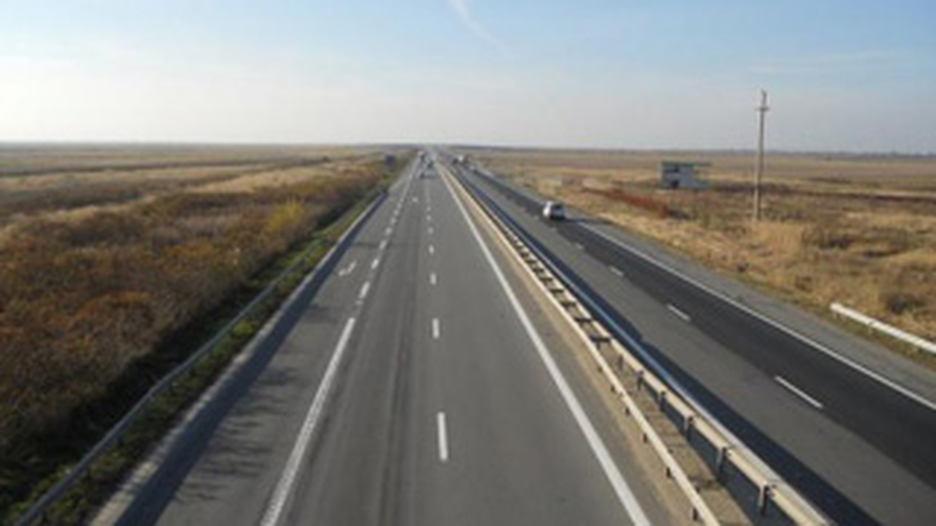 Circulatia pe Autostrada Bucuresti - Pitesti, oprita! O conducta de gaze s-a spart!