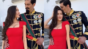 Andreea Bălan nu și-a lăsat fetițele să-și vadă tatăl la avanpremiera filmului ”Noaptea lui Vlad”. De cine a fost însoțit George Burcea