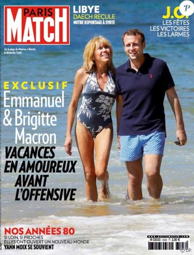 Brigitte Macron a făcut furori în costum de baie, dar imaginea e prelucrată! Cum arată, de fapt, Prima Doamnă a Franței
