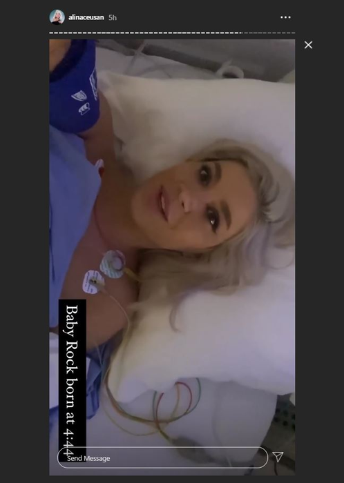 Alina Ceușan, mărturii copleșitoare despre problemele din timpul nașterii: “Mă aflu la Terapie Intensivă…” + ce a dezvăluit despre fiul său, Rock