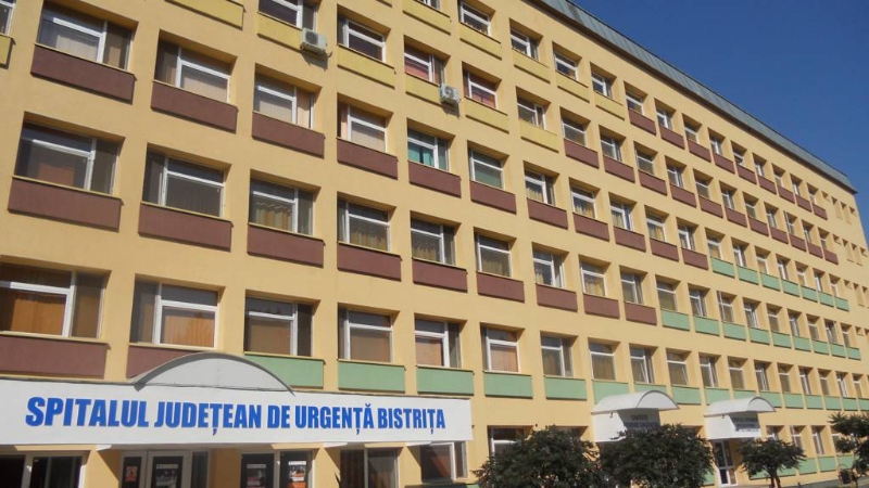 Situație îngrijorătoare la Spitalul Județean de Urgență Bistrița. Șapte angajați, testați pozitiv pentru SARS-CoV-2