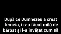 BANC | Ce a făcut Dumnezeu în ziua a șaptea, de fapt