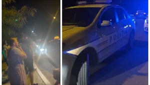 VIDEO. Scandal în trafic, la Craiova. Polițiștii au intervenit de urgență, pentru a calma două grupări rivale