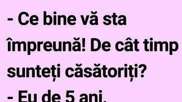 BANCUL ZILEI | Potrivire conjugală