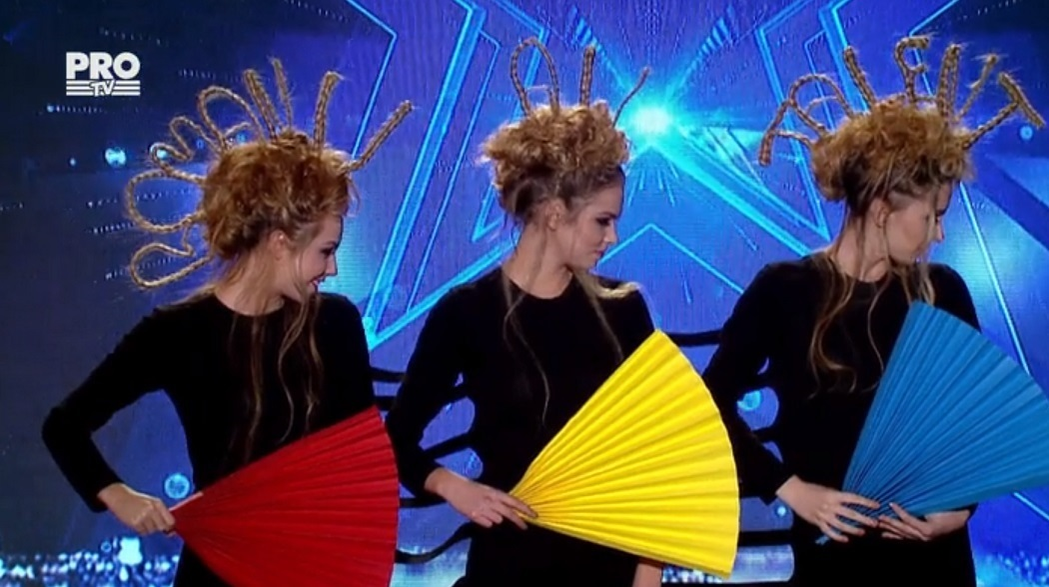 Creaţiile Adrianei au făcut furori la "Românii au talent"