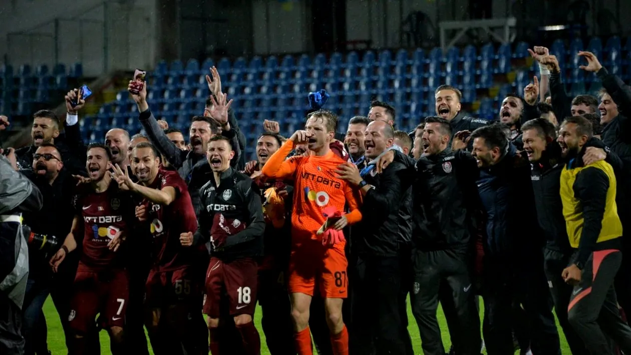 FCSB pusă la respect în „Gruia” » Campioana CFR Cluj și-a respectat blazonul: „Sunt momente frumoase, unice!”