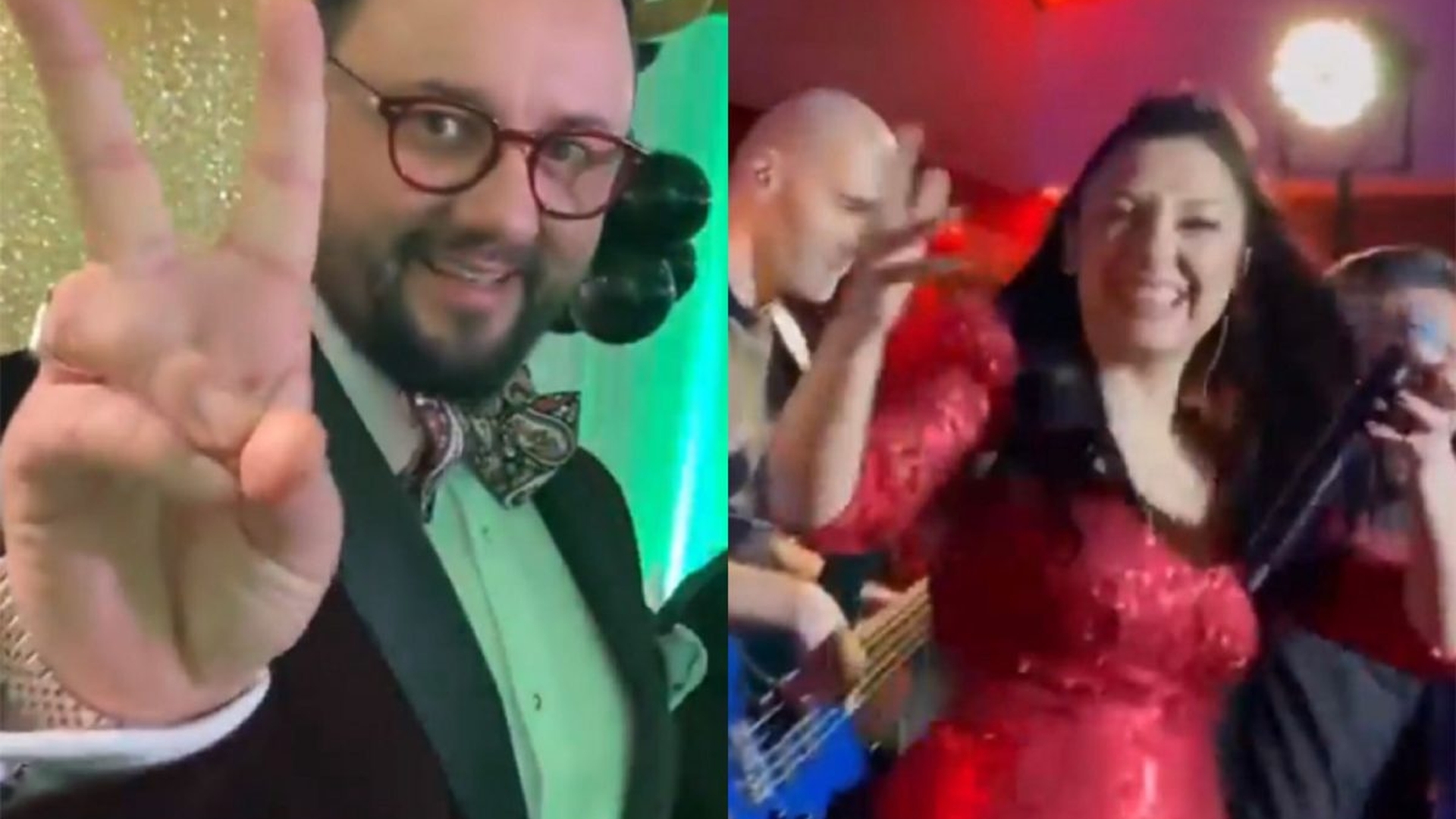 Andra și Cătălin Măruță s-au separat de Revelion. Unde a petrecut prezentatorul de la Pro TV și unde a fost cântăreața