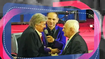 Dan Negru a regizat totul! Florin Piersic și-a întâlnit colegul de liceu după 70 de ani: ”Eram cel mai prost la…”