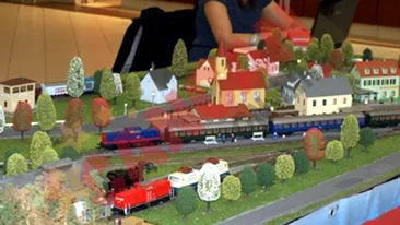 Expozitie de trenulete electrice la Arad