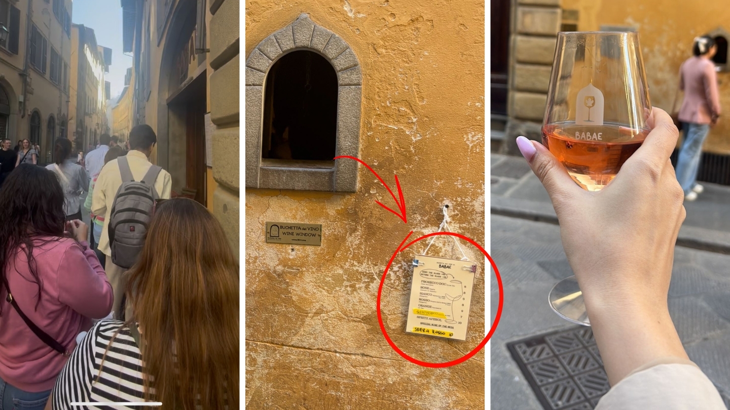 Am băut vin, printr-o fereastră, în Florența! Cum a fost întreaga experiență și cât m-a costat