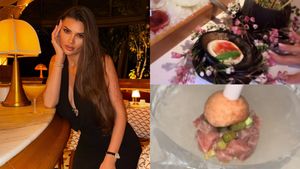 NU este o GLUMĂ! Cât a plătit Ramona Gabor pentru o cină cu 12 feluri de mâncare, în Dubai