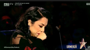 Chiar este gravidă?! Andra Măruță, la un pas să vomite la "Românii au Talent"