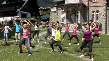 Tabara de slabit la Sinaia! Cantonament de fitness cu antrenoarea vedetelor