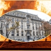 Explozie vizavi de sediul Inspectoratului General al Poliției. Mai mulți pompieri au fost chemați să intervină
