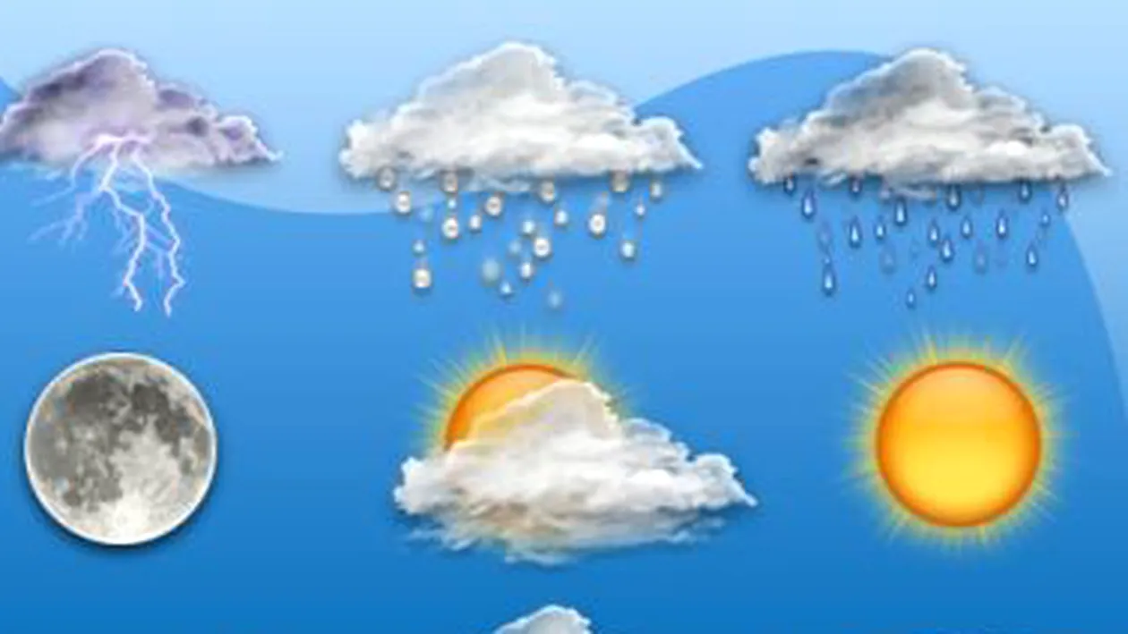METEO 11 SEPTEMBRIE: Cod galben de ploi in Bucuresti si sapte judete din tara