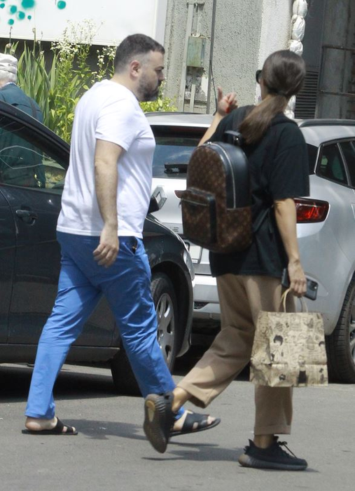 Vika Jigulina, alături de iubitul ei