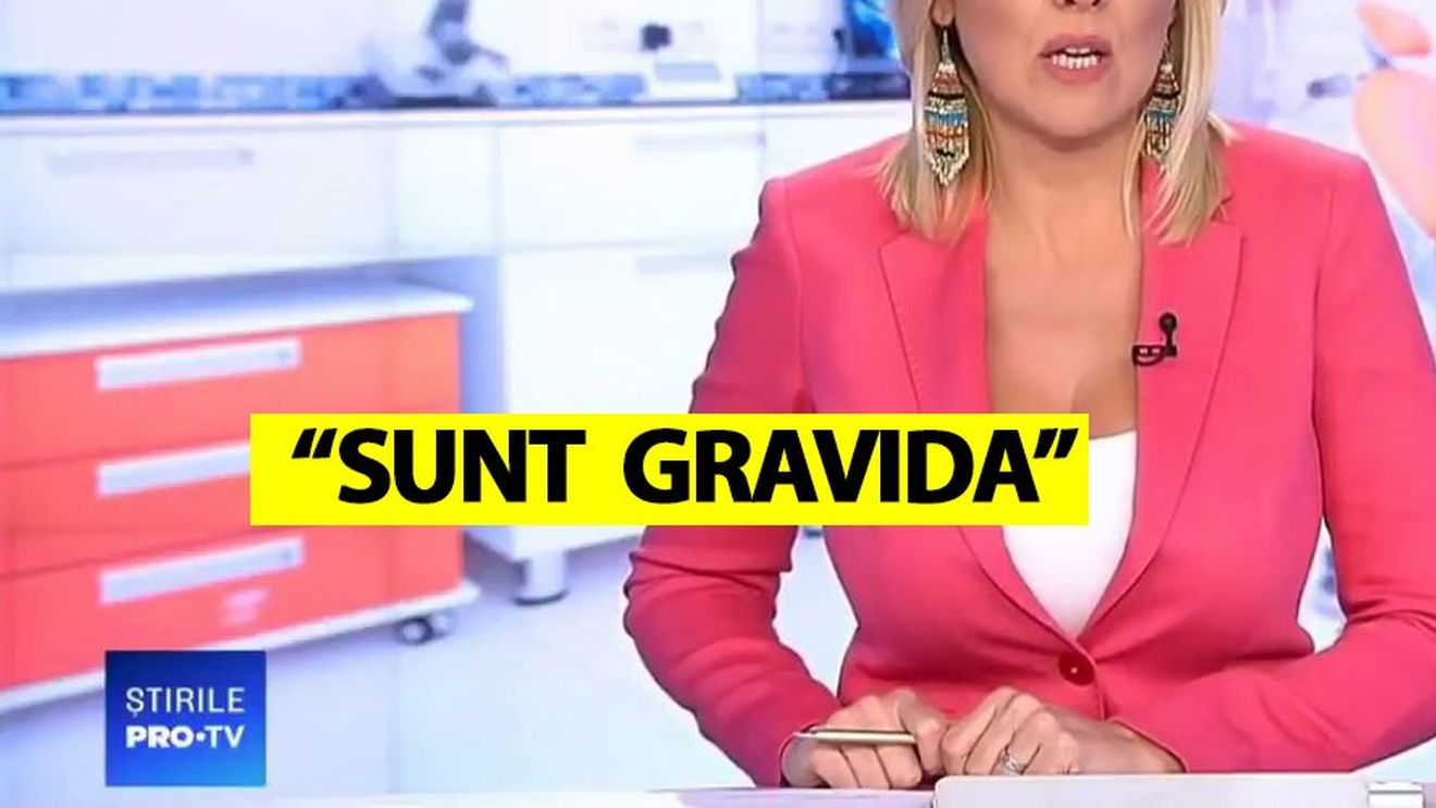 Prezentatoarea Știrilor Pro TV confirmă că e însărcinată din nou, la 41 de ani: "În octombrie nasc"