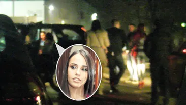 Oboseala mare! Fiica cea mica a lui Dinu Patriciu si-a condus prietena la club, apoi a atipit in masina!