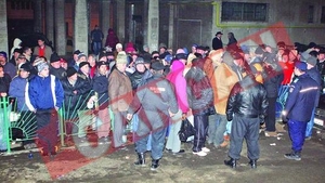 Isterie la Revelionul lui Vanghelie