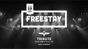 Astazi de la 22:00 se redeschide clubul TRIBUTE, cu un super concert Freestay