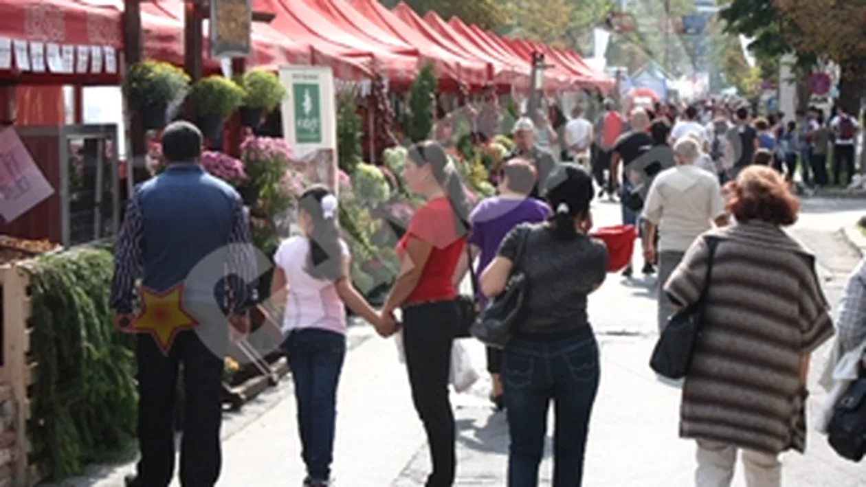 Sinaia, inchisa de Festivalul toamnei