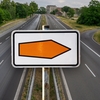 Săgeata portocalie de pe autostrăzile din Germania. Ce înseamnă indicatorul pe care puțini șoferi îl cunosc