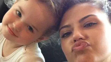 Antonia, pe patul de spital, la doar cateva momente dupa ce a nascut! Solista isi tine fetita in brate: Imi lipsesti