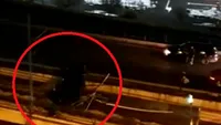Accident pe podul Basarab! Șoferul a mințit că se afla pe locul pasagerului pentru a scăpa de pedeapsă. Se afla sub influența băuturilor alcoolice