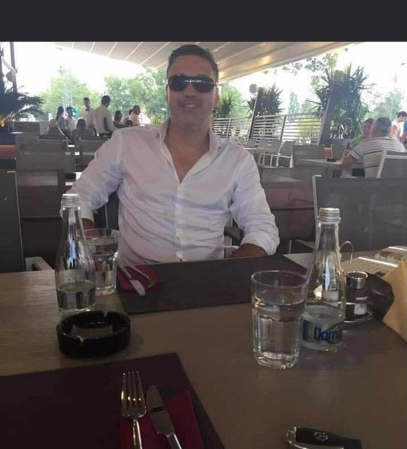 Una dintre pozele cu Marian Tătic făcute publice de Laurette după ce CANCAN.RO  a dezvăluit identitatea agresorului vedetei
